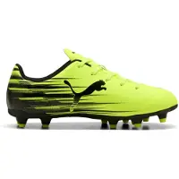 Puma ATTACANTO II FGAG Junior, couleur Jaune Alert-Noir , taille 13,5