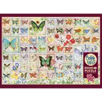 Cobble Hill Papillons et fleurs 2000 pièces
