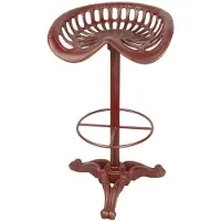 Casa Padrino Tabouret de bar de luxe - Fonte - Hauteur 78,7 cm - Design industriel