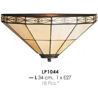 Casa Padrino : Applique murale Tiffany, objet d'art en verre coloré, diamètre 34 cm