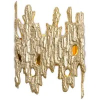 Casa Padrino Luxe Applique murale design or 21 x 10,5 x H. 28 cm - Applique murale salon - Applique murale hôtel - Applique murale restaurant - Luminaires de luxe - Intérieur de luxe