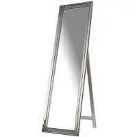 Casa Padrino Miroir de Luxe sur pied 160 cm - Miroir design - Argenté