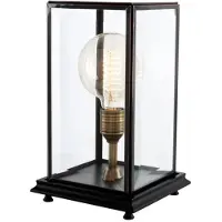 Casa Padrino Luxus Lampe de table noire - Lampe de luxe