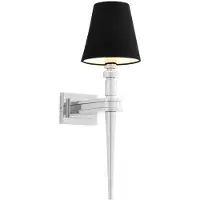 Casa Padrino Applique murale de luxe 15 x 23,5 x H. 50 cm - Meubles d'hôtel