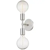 Casa Padrino Luxe Double Applique Argentée / Blanche 12,7 x 16,5 x H. 50,8 cm - Applique Hôtel & Restaurant
