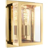 Casa Padrino Applique murale de luxe or 20 x 13 x H. 28 cm - Lampe d'hôtel et de restaurant