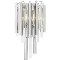 Casa Padrino Applique murale de luxe / Lampe murale argent 23 x 14,5 x H. 42 cm - Collection Hôtel Restaurant
