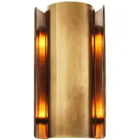 Casa Padrino Luxe Applique Métal Vintage Laiton 16,5 x 12 x H. 31,8 cm - Lampe de designer
