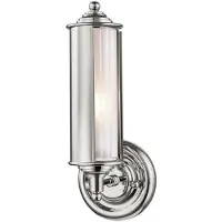Casa Padrino Applique murale de luxe Argent / Blanc 12,1 x 12,7 x H. 31,1 cm - Collection de luxe