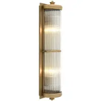 Casa Padrino lampe murale de luxe pour le salon laiton 13 x 11 x h. 52 cm - Meubles d'hôtel