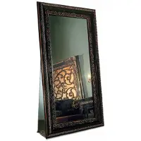 Casa Padrino Miroir sur pied de luxe baroque noir H. 214 cm - Italy
