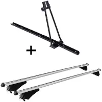 VDP Porte-vélos ORION + porte-rail Tiger XL compatible avec Suzuki Sx4 S-Cross à partir de 2013