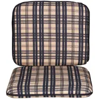 Joy toy Set de coussins Coussin d'assise Coussin de dossier Coussin pour fauteuil de jardin