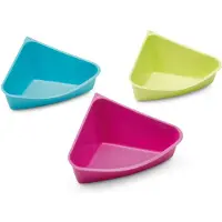 Savic 6x Toilette pour chats et rongeurs ROSE