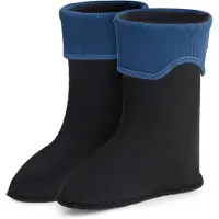 Ladeheid - Chaussettes chauffantes pour bottes en caoutchouc (jeans, taille 28/29) LA-861