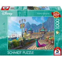 Schmidt Puzzle - SPIELE - DISNEY, La Reine des Neiges, Célébration à Arendelle - 1000 pièces - 12 ans et plus
