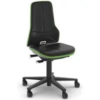 BIMOS Chaise de travail pivotante NEON, avec roulettes (45 - 62 cm)