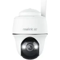 Reolink – Go PT Ultra (G440) : caméra d'extérieur 4K à batterie, compatible 4G LTE et PT – Blanche, Caméra réseau, Blanc