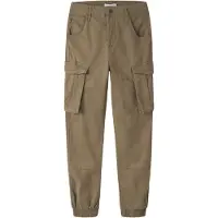 Name it Pantalon 'Bamgo' noisette / anthracite / blanc