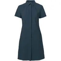 Vaude Farley Stretch Short Sleeve Dress Bleu 42 Femme