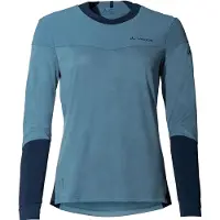 Vaude Bike Moab Pro Long Sleeve T-shirt Bleu 40 Femme