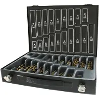 RUKO A215200 Jeu de forets hélicoïdaux 170 pièces 1 jeu
