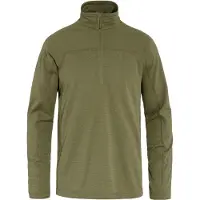 Fjällräven Abisko Lite Half Zip Fleece Vert M Homme