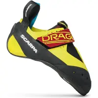 Scarpa - Chaussons d'escalade - Drago Y Yellow - Taille Enfant 30 - Jaune
