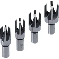 Bgs Jeu de forets de trou de goujon - 4 pcs - 6838