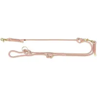 Trixie Soft Rope Ramal Dog Leash Rose L–XL