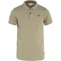 Fjällräven - Polo en coton organique - Övik Polo Shirt M Sand Stone pour Homme en Coton - Taille M - Beige