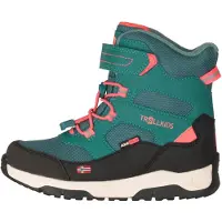 TROLLKIDS Lofoten Pro Snow Boots Vert EU 34 Enfants