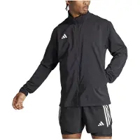 Adidas Veste de sport 'ADIZERO' citron vert / noir