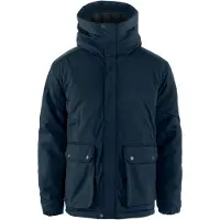 Fjällräven - Blouson chaud et durable - Övik Padded Jacket M Dark Navy en Coton - Taille M