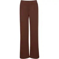 B.young BYRIZETTA WIDE PANTS 2 Pantalon en tissu pour femme Stretch Wide Leg jambes larges avec taille élastique et plis à la taille