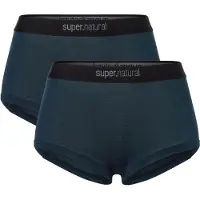 Super.natural Tundra 175 Boyfriend Boxers 2 Units Bleu XS Femme