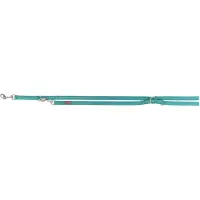 Trixie Hondenriem Premium Verstelbaar Tweelaags Aqua - 200X1,5 Cm (S, XS, Chien, Promenade)