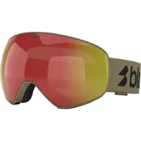 Bliz Floz Ski Goggles Vert Brown W Red Multi/CAT3