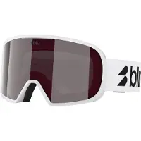 Bliz G002 Ski Goggles Blanc Pink W Silver Mirror/CAT2