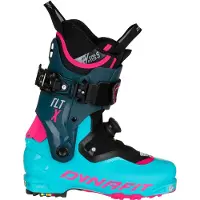 Dynafit - Chaussures de ski de randonnée - TLT X Extra Wide W Silvretta/Pink Glo pour Femme - Taille 26 - Bleu