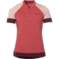 Vaude Bike Altissimo Q-zip Short Sleeve Jersey Rose 38 Femme