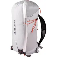 Blue Ice - Sac à dos d'alpinisme ultraléger - Stache UL Pearl Blue en Nylon - Blanc
