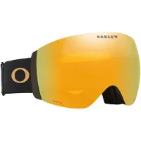 Oakley Flight Deck Pro L Ski Goggles Jaune,Noir Prizm 24K & Prizm Iced/CAT3+CAT2