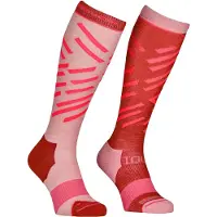 Ortovox Femmes, Chaussettes de sport, Ski Tour Long Socks W (35 - 38), Rose, Rouge, Orange