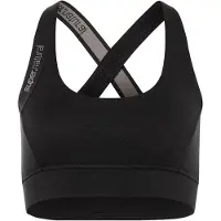 Super.natural Rubberribbra Sports Bra Noir S Femme