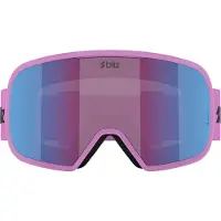 Bliz G002s Ski Goggles Rose N_O_N Violet & Blue/CAT2
