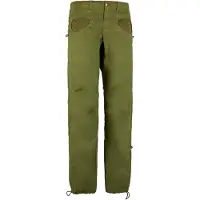 E9 - Pantalon d'escalade - Rondo Flax2 Rosemary pour Homme en Coton - Taille M - Vert