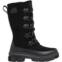 Sorel - Bottes hautes d'hiver imperméables et isolantes - Torino V Tall Wp W Black Natural pour Femme en Cuir - Taille 38,5 - Noir