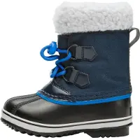 Sorel Bottes de Neige Sorel Enfant Yoot PAC Nylon WP Collegiate Navy Super Blue 24-Taille 25