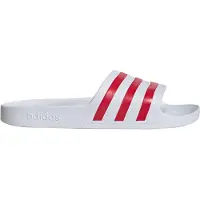 Adidas Originals Mule 'ADILETTE AQUA' rouge foncé / blanc